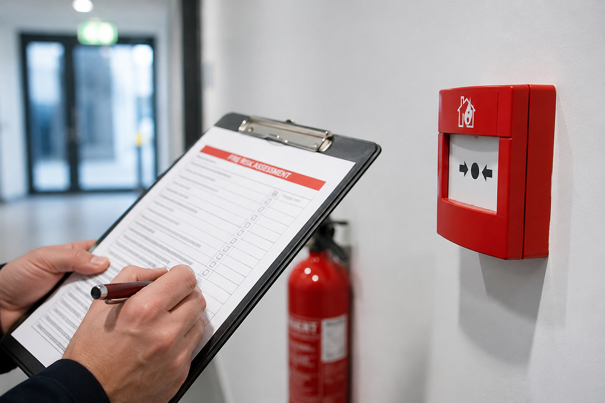 Fire alarm system installation