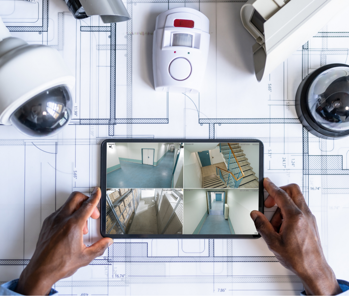 Fire alarm system installation